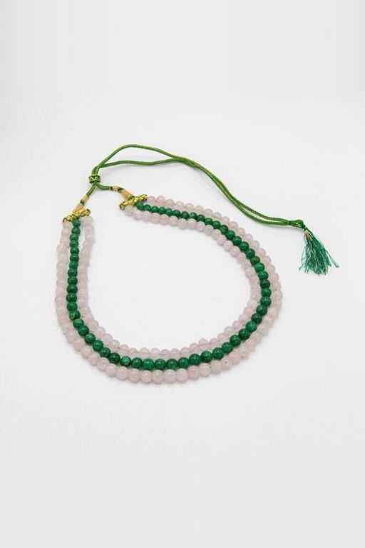 Jade and Rose Quartz Necklace