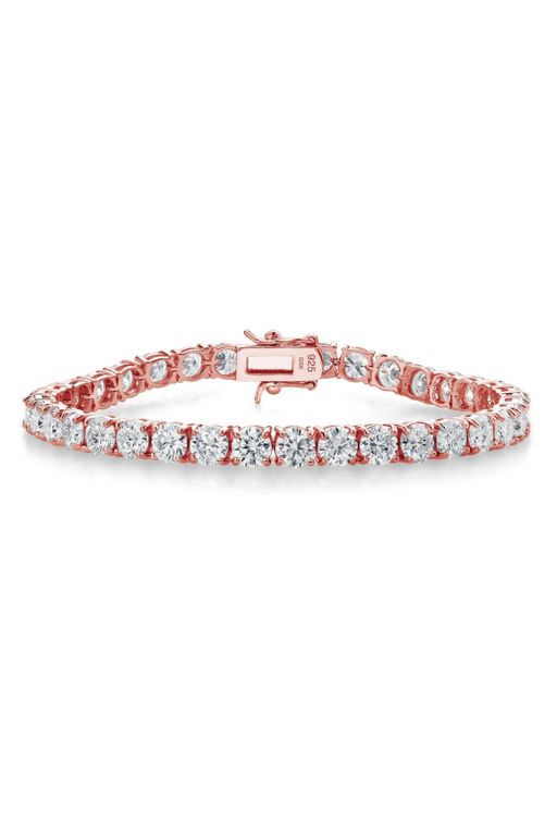 Sterling Silver Moissanite Bracelet