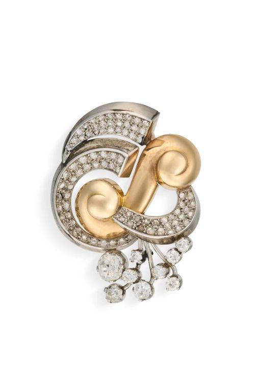 Diamond Brooch