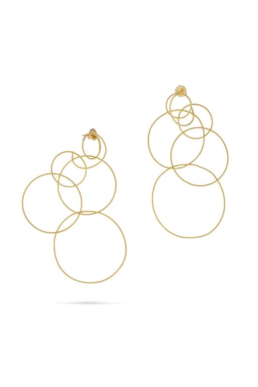 Pair of 18k Yellow Gold Earrings