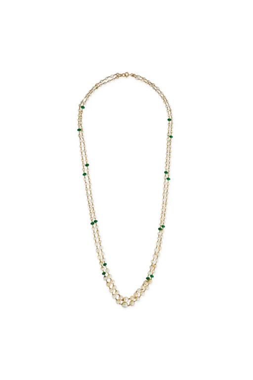 Pearl and Paste Necklace