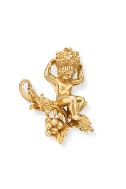Gold Brooch