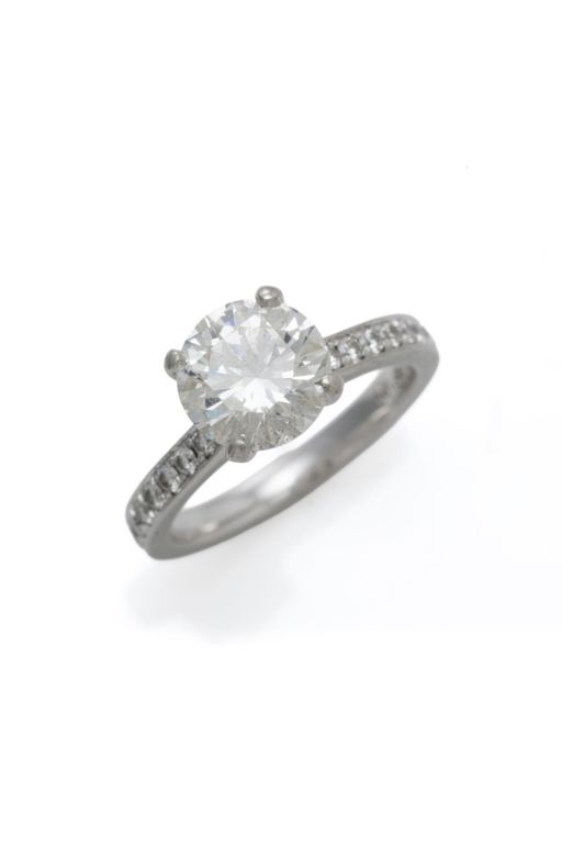 Platinum Diamond Ring