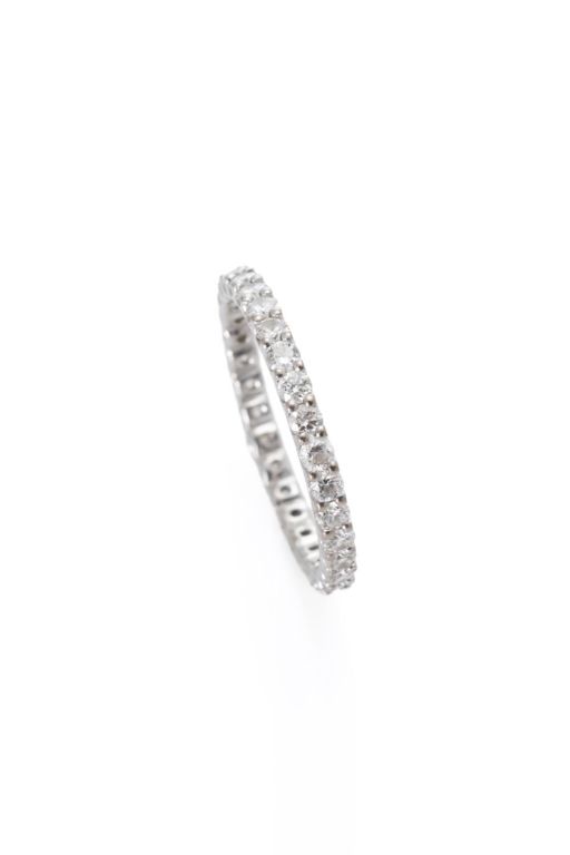 18k White Gold Diamond Eternity Ring