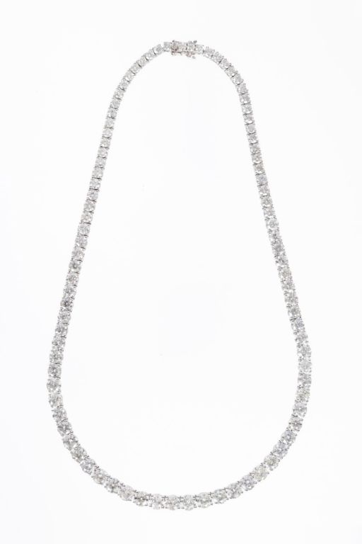 Platinum Diamond Necklace