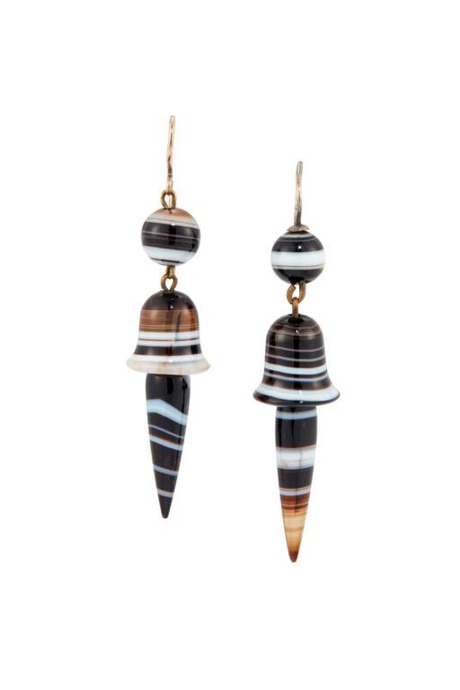 Pair of Agate Earrings