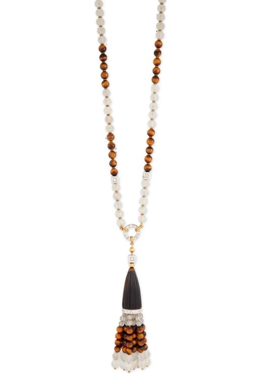 18k Gold Multi-Gem Necklace