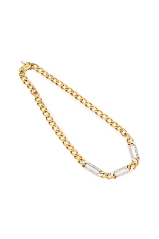 18k Gold Diamond Necklace