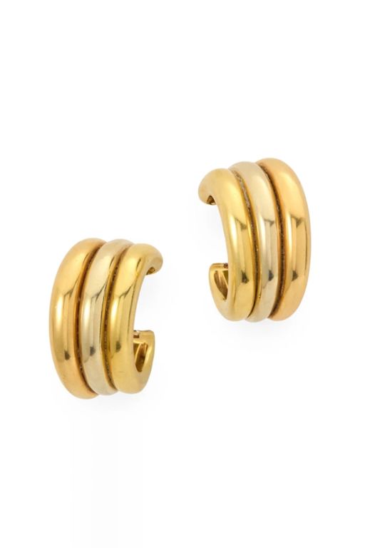 Pair of 18k Gold Earrings