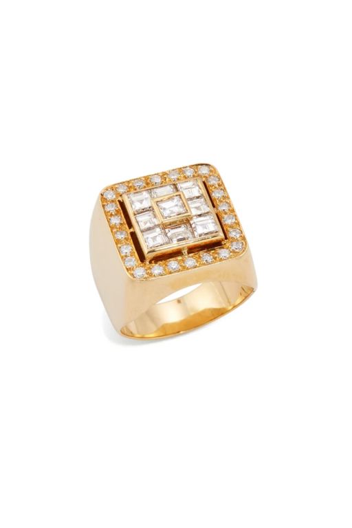18k Gold Diamond Ring