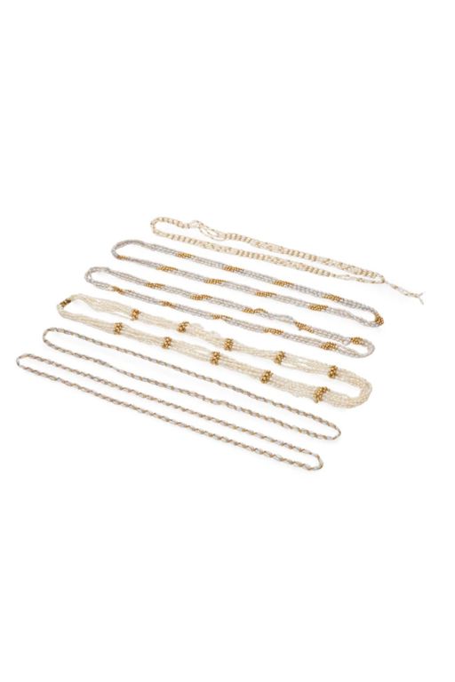 Six Pearl Necklaces