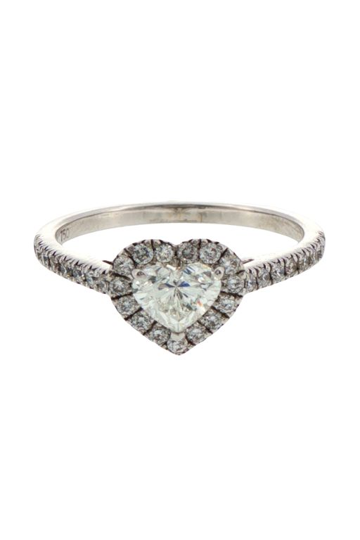 18k White Gold Diamond Ring