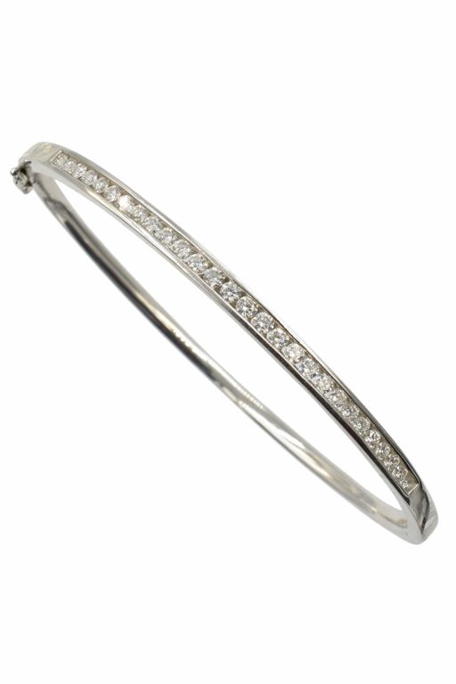 18k White Gold Diamond Bracelet