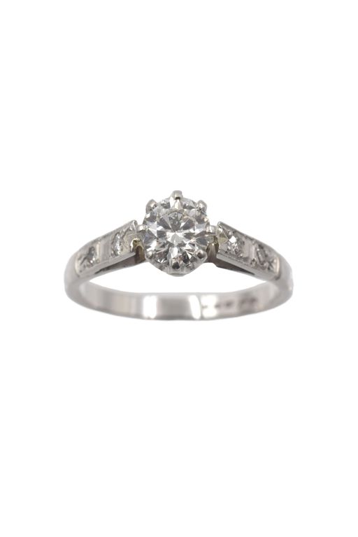 Platinum Diamond Ring