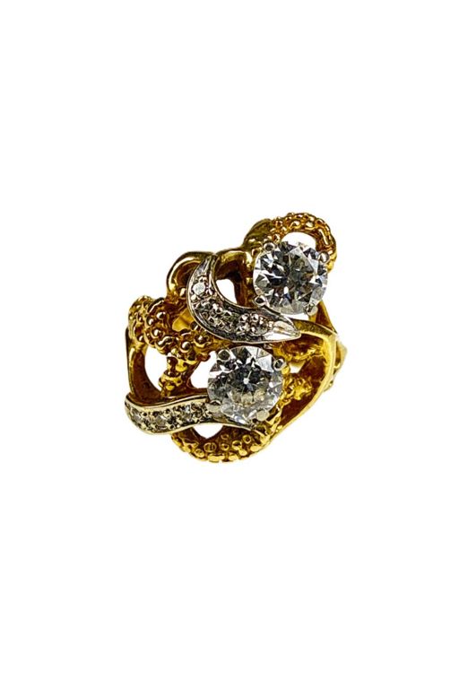 14k Gold Diamond Ring