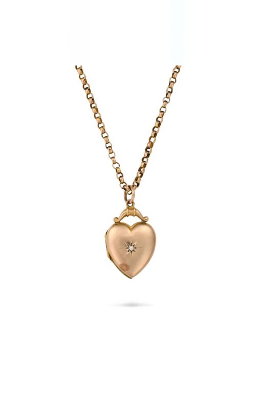9k Gold Diamond Pendant Necklace