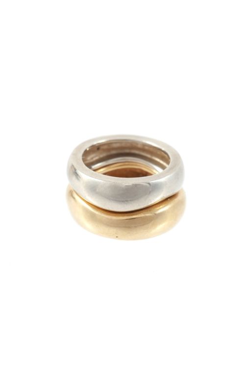 Two 18k Gold Rings