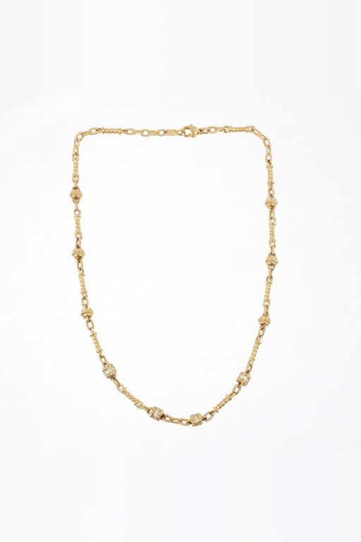 18k Gold Diamond Necklace