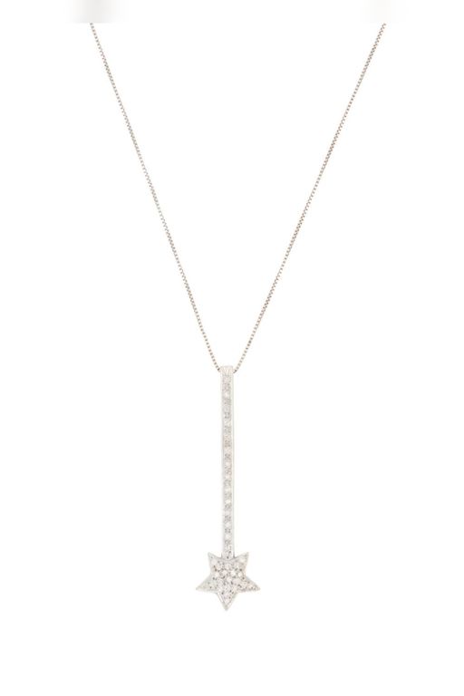 Gold Diamond Pendant Necklace