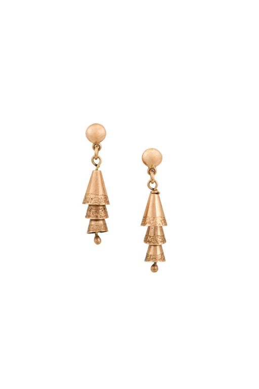 Pair of 14k Gold Earrings