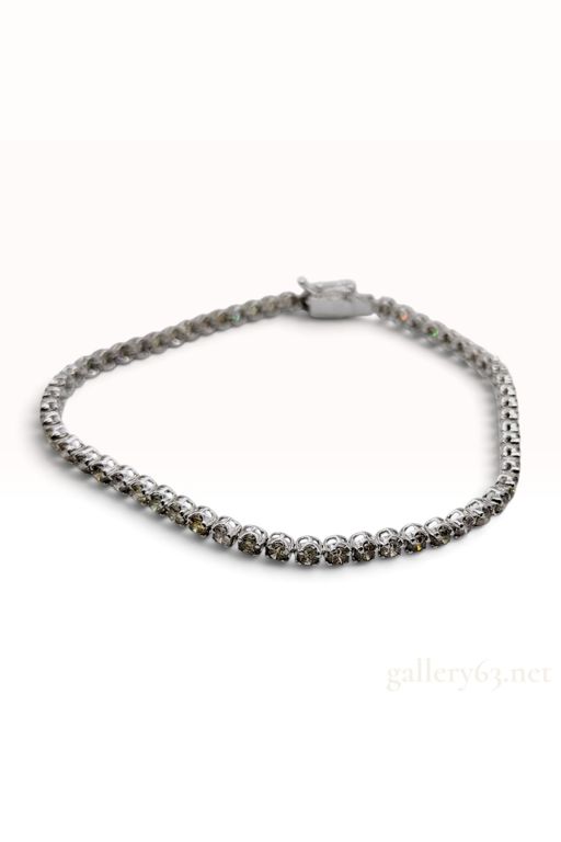 18k White Gold Diamond Tennis Bracelet