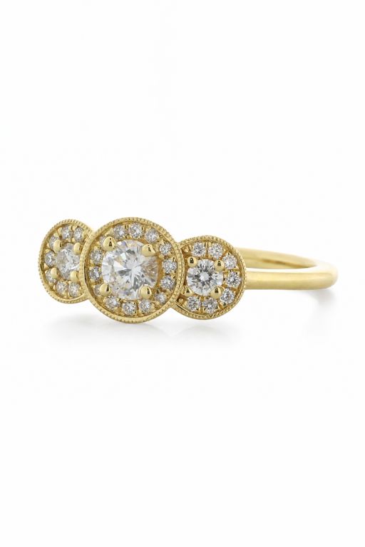 18k Gold Diamond Ring