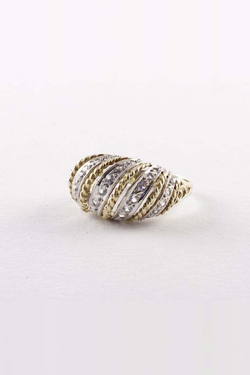 14k Gold Diamond Ring
