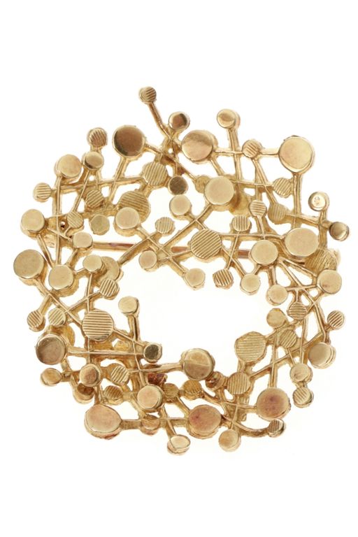 18k Gold Brooch