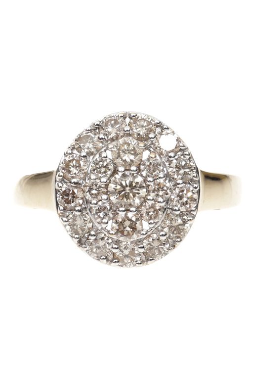 14k Gold Diamond Ring