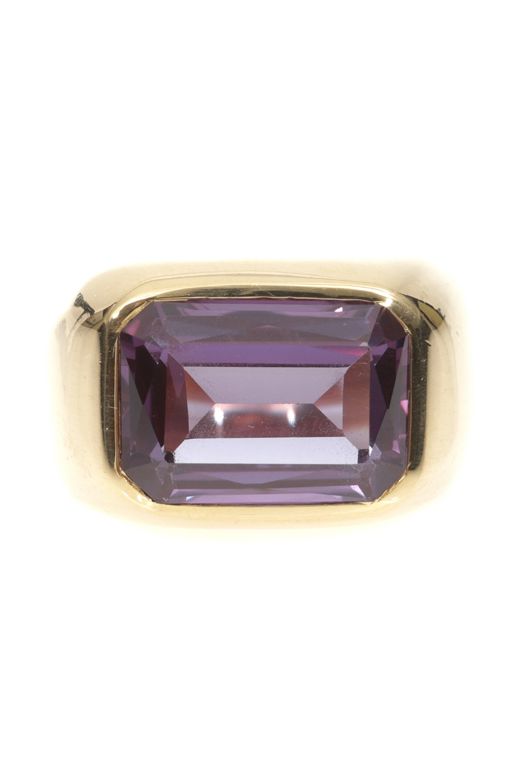 14k Gold Sapphire Ring