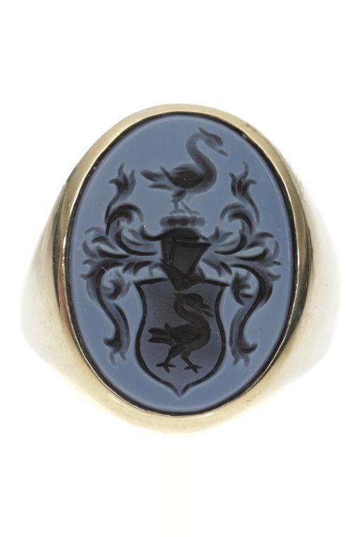 14k Gold Layered Stone Ring