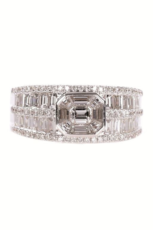 18k Gold Diamond Ring