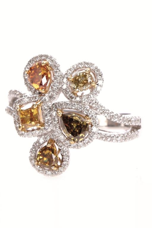 18k Gold Diamond Ring