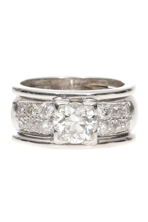 18k Gold Diamond Ring
