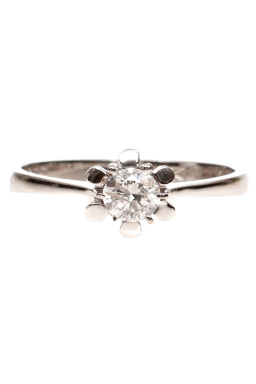 14k Gold Diamond Ring
