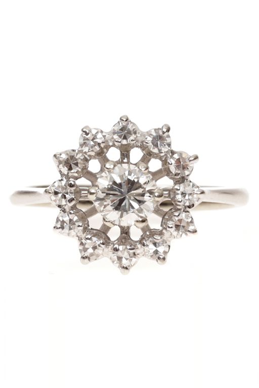 18k Gold Diamond Ring