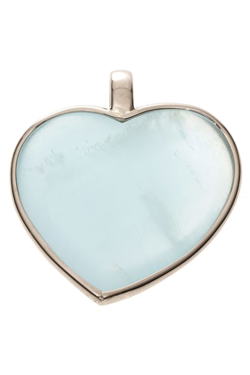 18k Gold Aquamarine Pendant