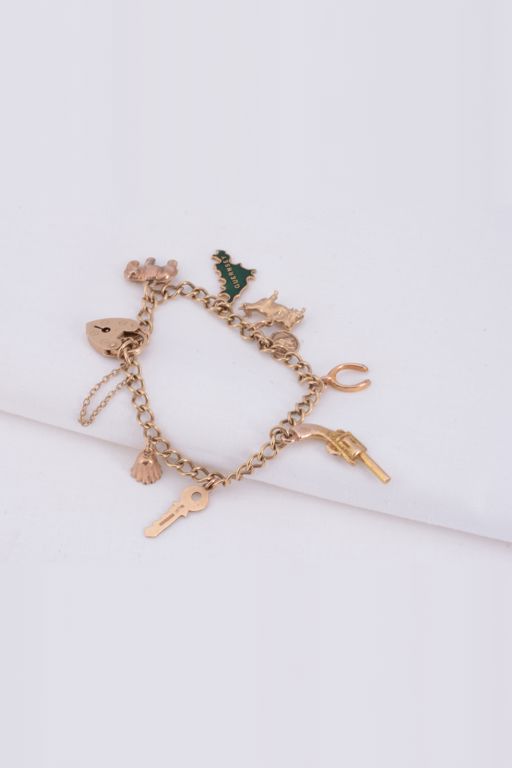 9k Gold Charm Charm