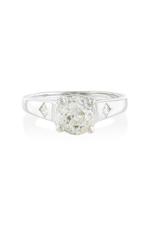 14k Gold Diamond Ring
