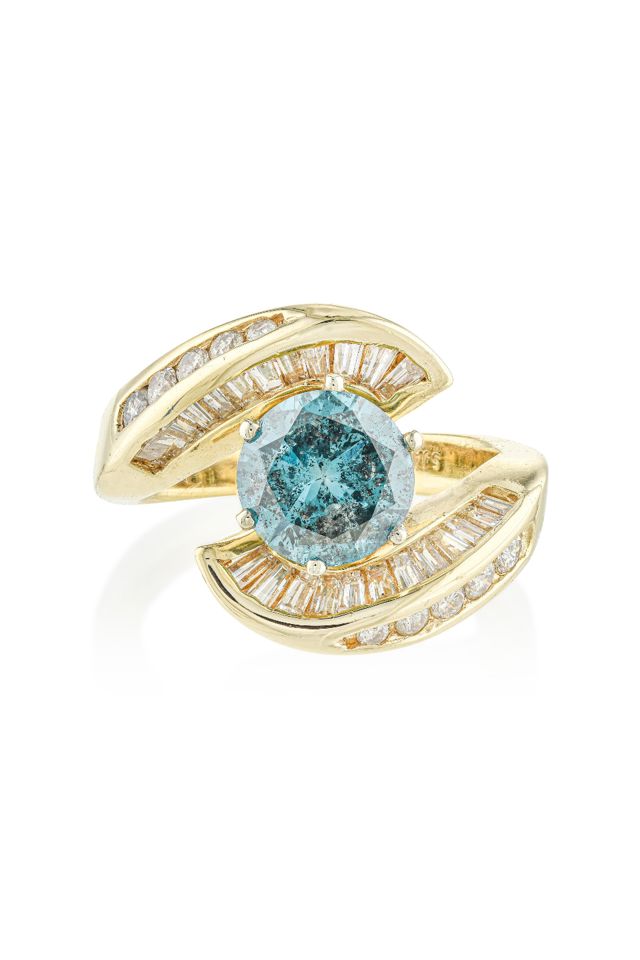 14k Gold Diamond Ring