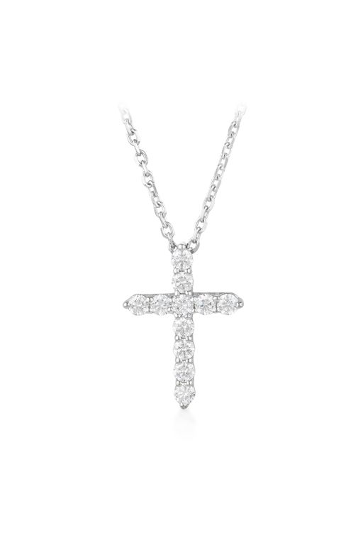 14k Gold Diamond Pendant Necklace