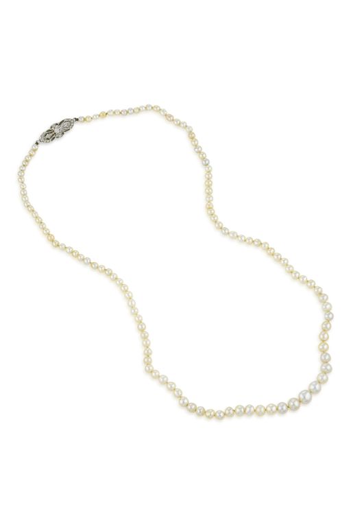 14k Gold Pearl Necklace