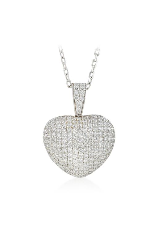 14k Gold Diamond Pendant Necklace