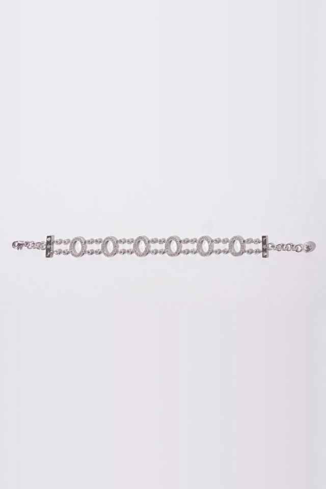 14k White Gold Diamond Bracelet