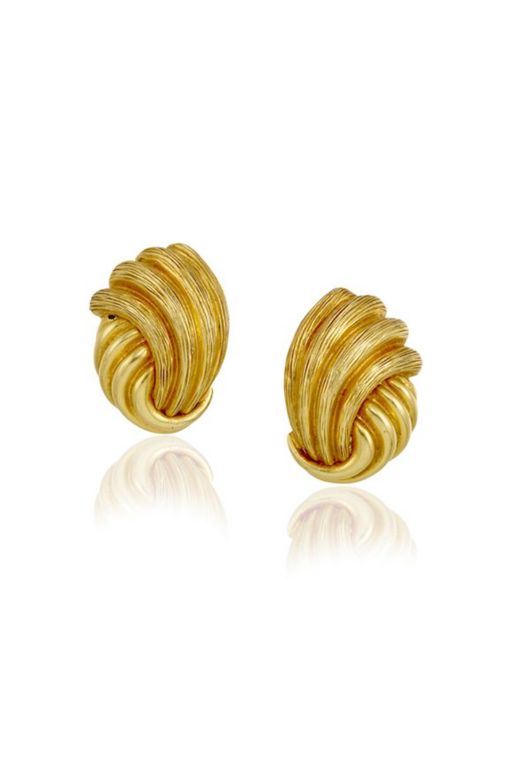 Pair of 18k Gold Earrings