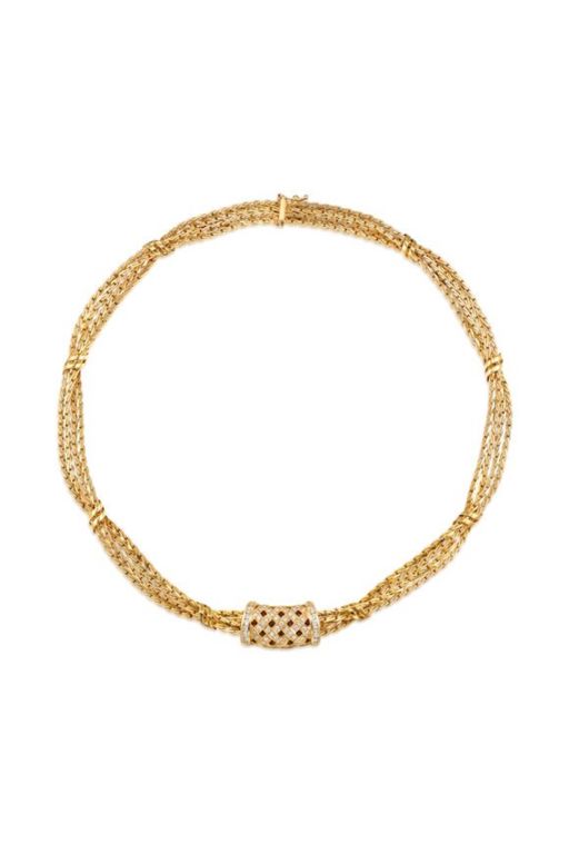 14k Gold Diamond Necklace