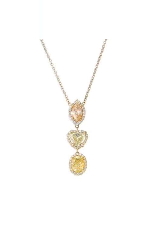 18k White Gold Diamond Necklace