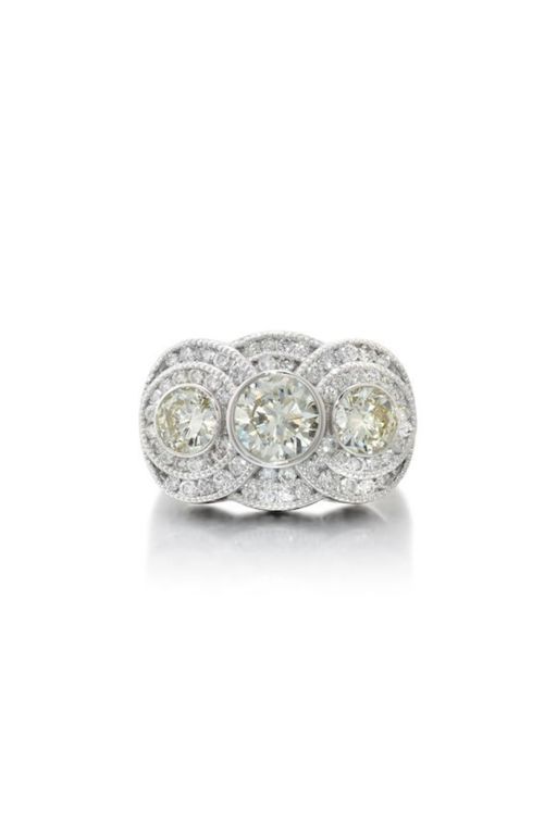 14k Gold Diamond Ring