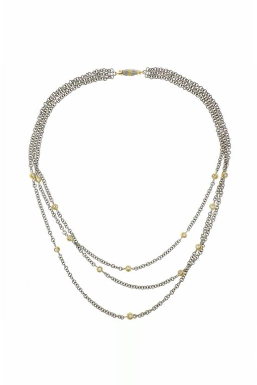 18k Gold Diamond Necklace