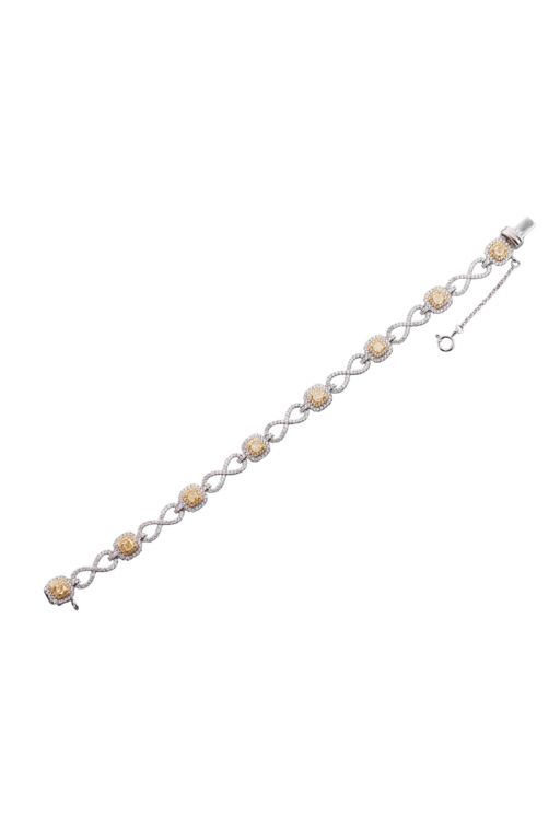 14k Gold Diamond Bracelet
